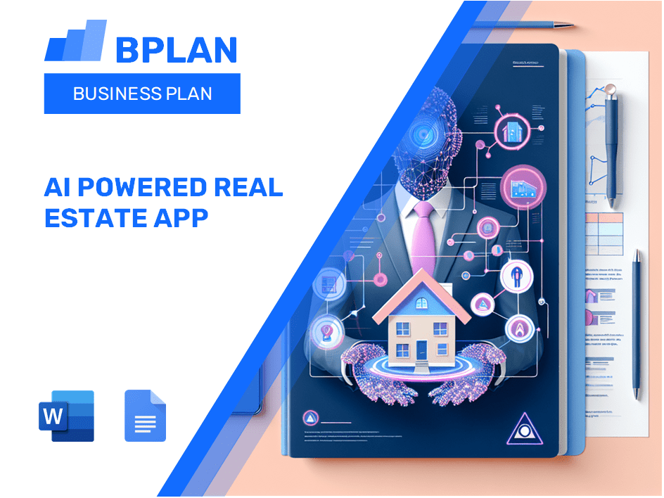 AI Powered Real Estate App Business Plan