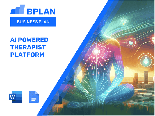 AI Powered Therapist Platform Business Plan