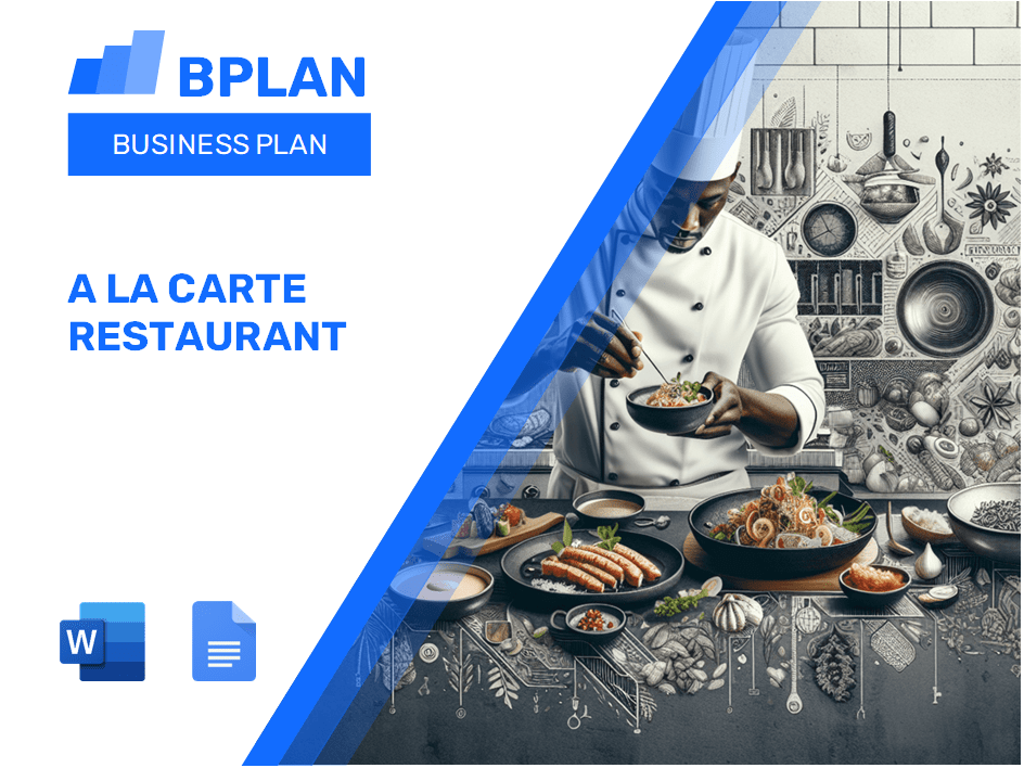 Plan d'affaires de la restauration à la carte