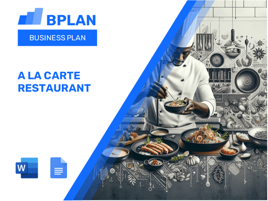 A La Carte Restaurant Business Plan