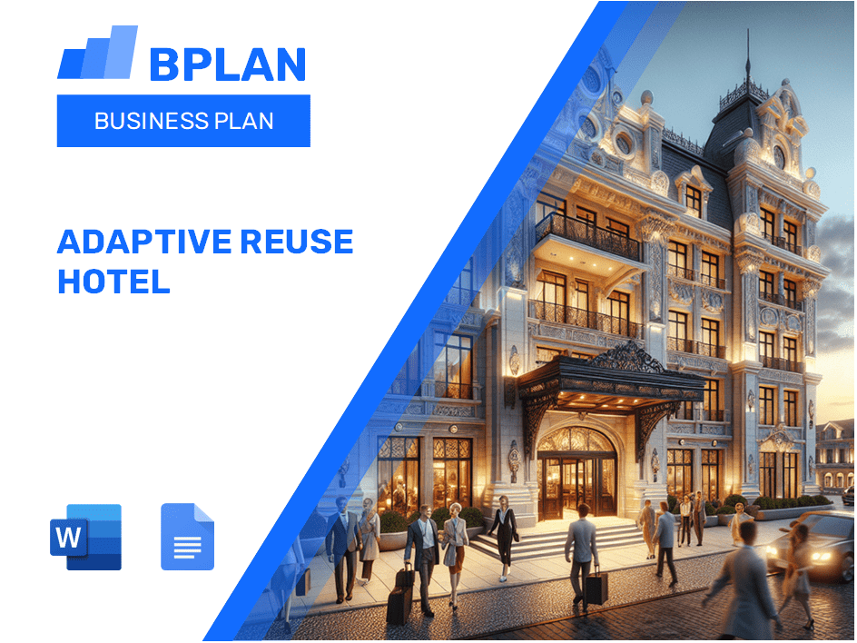 Adaptive Reuse Hotel Business Plan