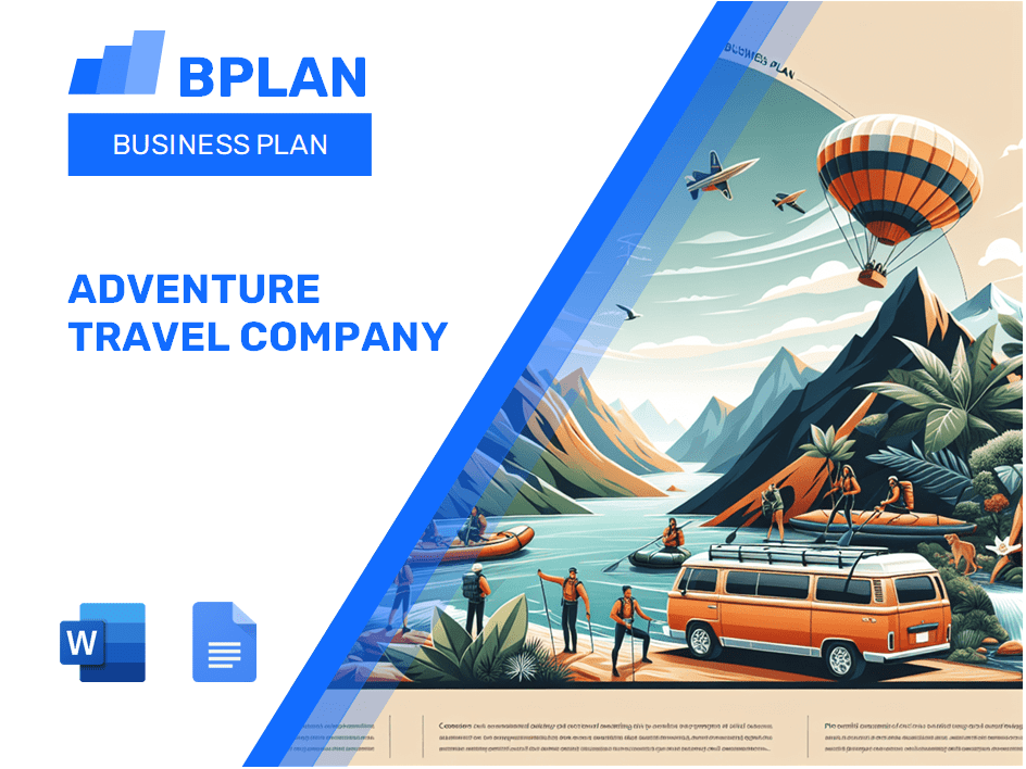 Adventure Travel Company Business Plan