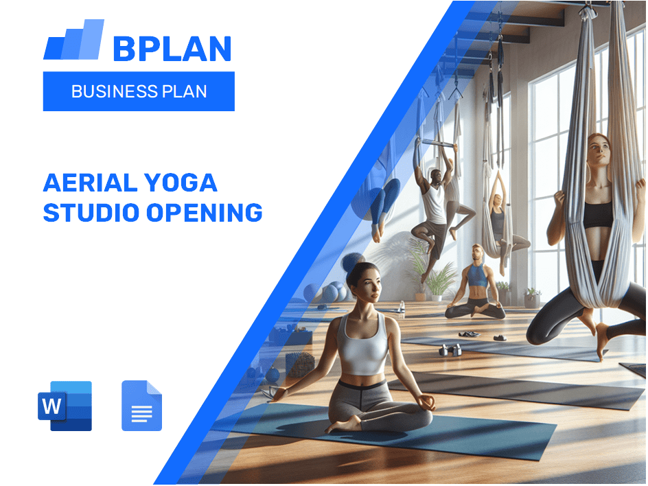 Aerial Yoga Studio Opening Business Plan