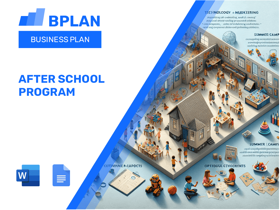 After School Program Business Plan