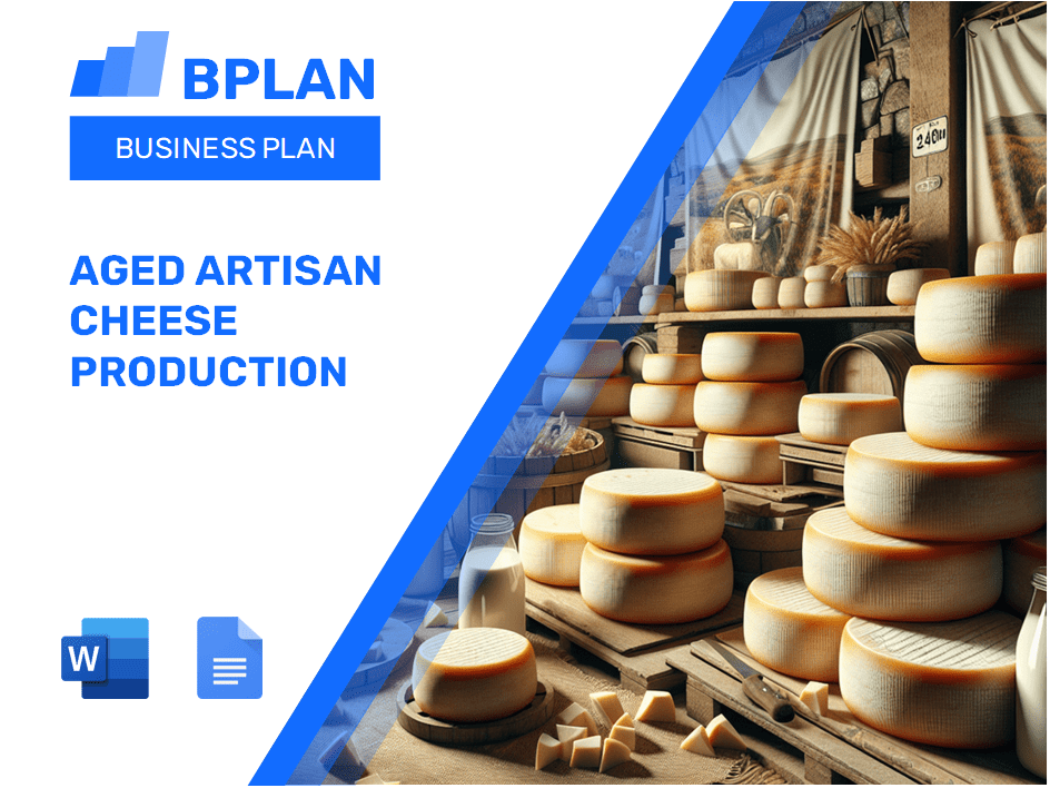 Aged Artisan Cheese Production Business Plan