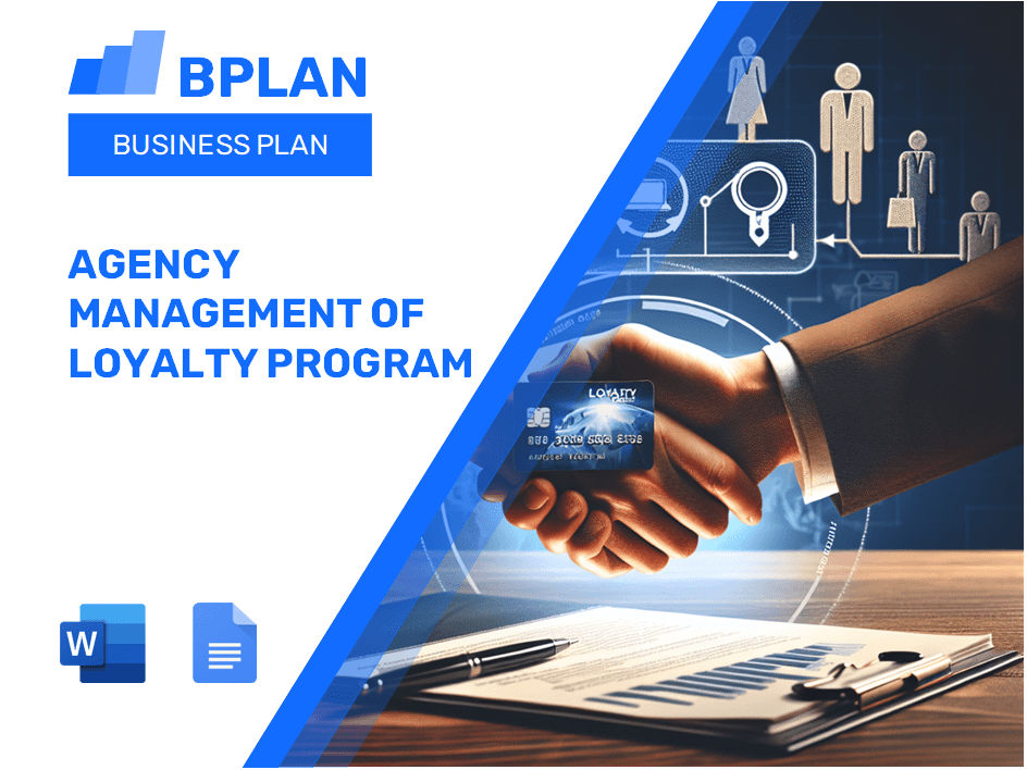 Agency Management Of Loyalty Program Business Plan