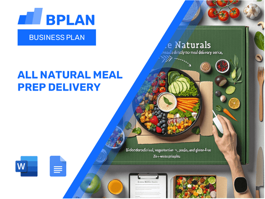 All Natural Meal Prep Delivery Business Plan