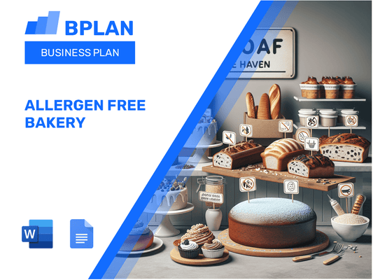 Allergen Free Bakery Business Plan