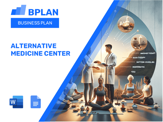 Alternative Medicine Center Business Plan