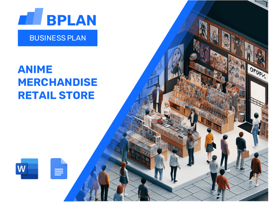 Anime Merchandise Retail Store Business Plan