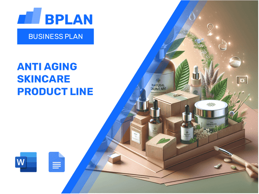 Anti Aging Skincare Product Line Business Plan