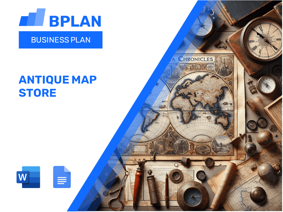 Antique Map Store Business Plan