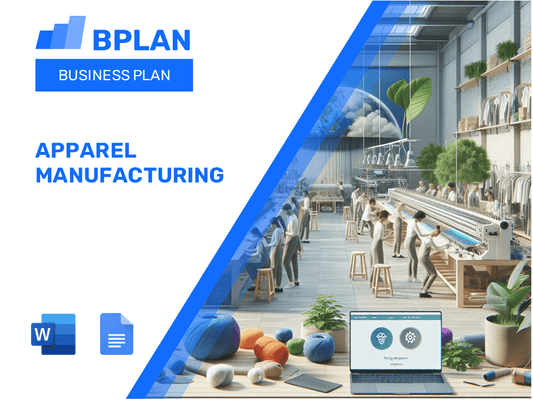 Apparel Manufacturing Business Plan