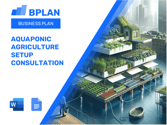 Aquaponic Agriculture Setup Consultation Business Plan