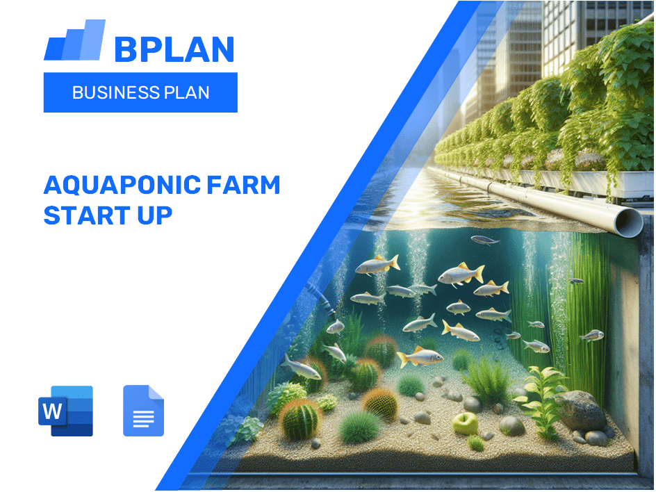 Aquaponic Farm Start Up Business Plan