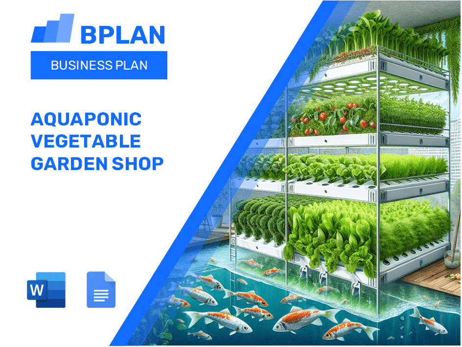 Aquaponic Vegetable Garden Shop Business Plan