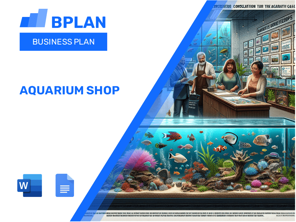 Aquarium Shop Business Plan