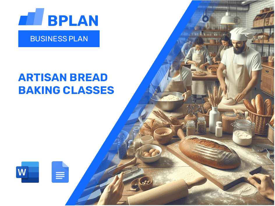 Artisan Bread Baking Classes Business Plan