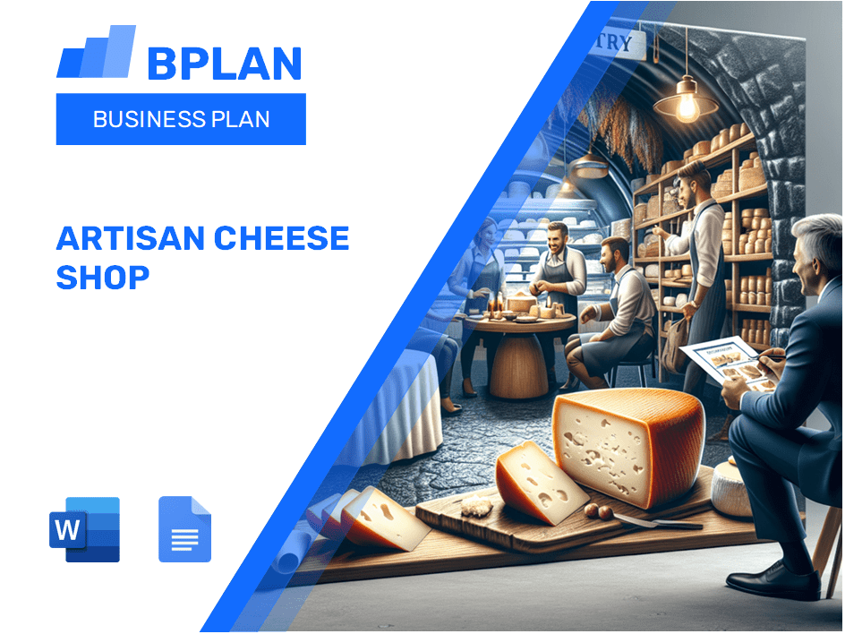 Artisan Cheese Shop Business Plan