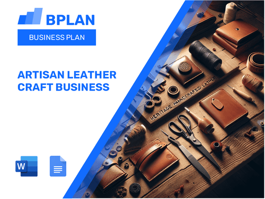 Artisan Leather Craft Business Plan