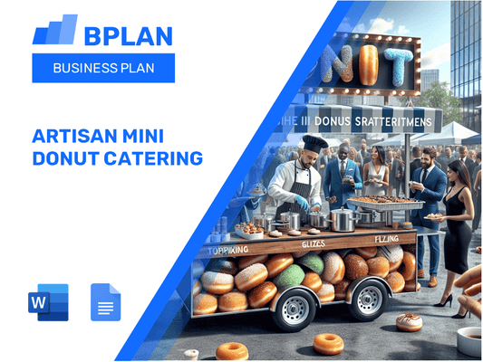 Artisan Mini Donut Catering Business Plan