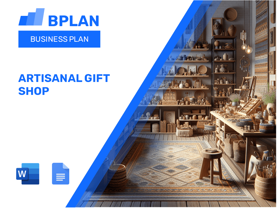 Artisanal Gift Shop Business Plan