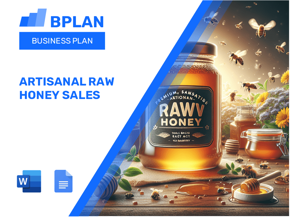 Artisanal Raw Honey Sales Business Plan