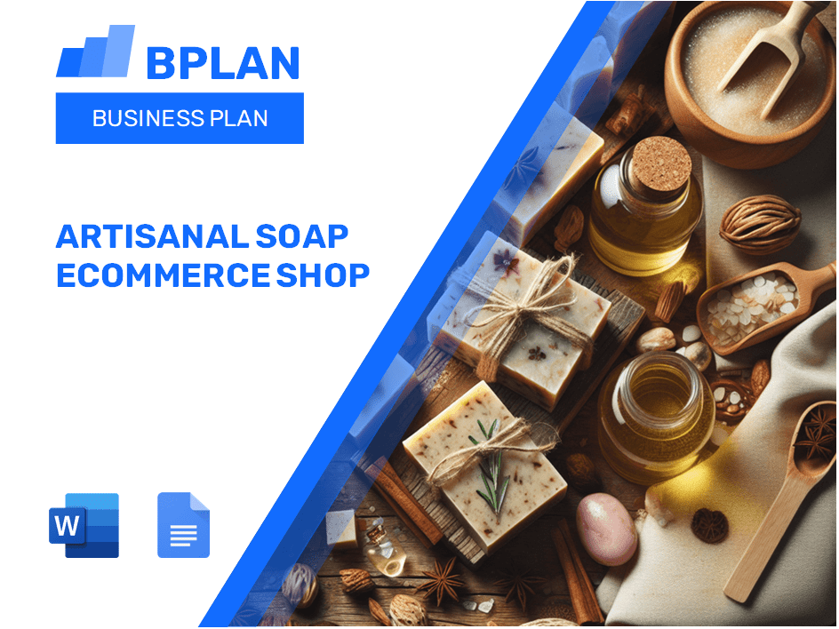 Artisanal Soap Ecommerce Shop Business Plan