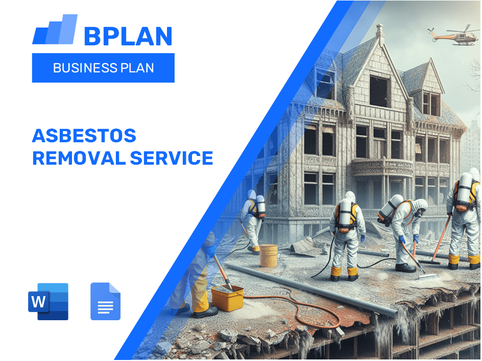 Asbestos Removal Service Business Plan