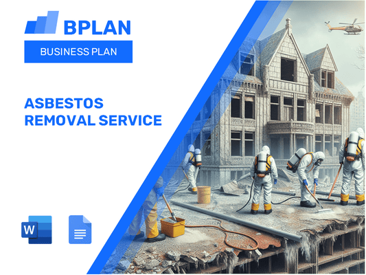 Plan de negocios de servicio de eliminación de asbesto