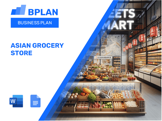 Asian Grocery Store Business Plan