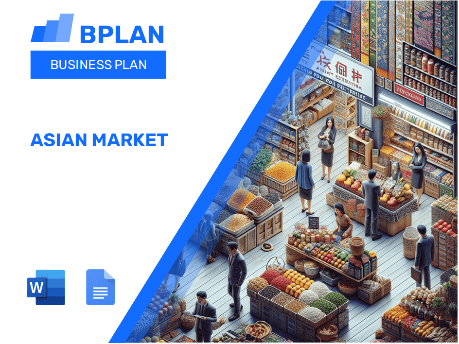 Asian Market Business Plan