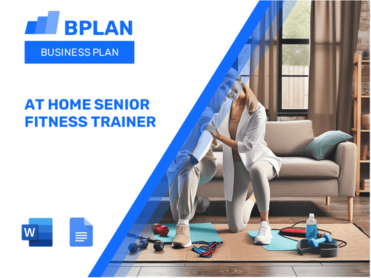 At Home Senior Fitness Trainer Business Plan