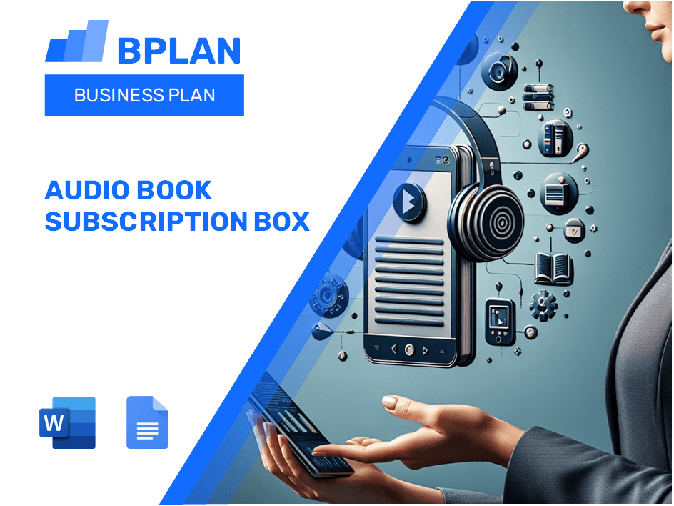 Audio Book Subscription Box Business Plan