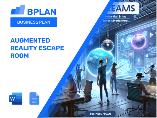 Augmented Reality Escape Room Business Plan