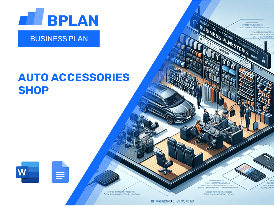 Auto Accessories Shop Business Plan