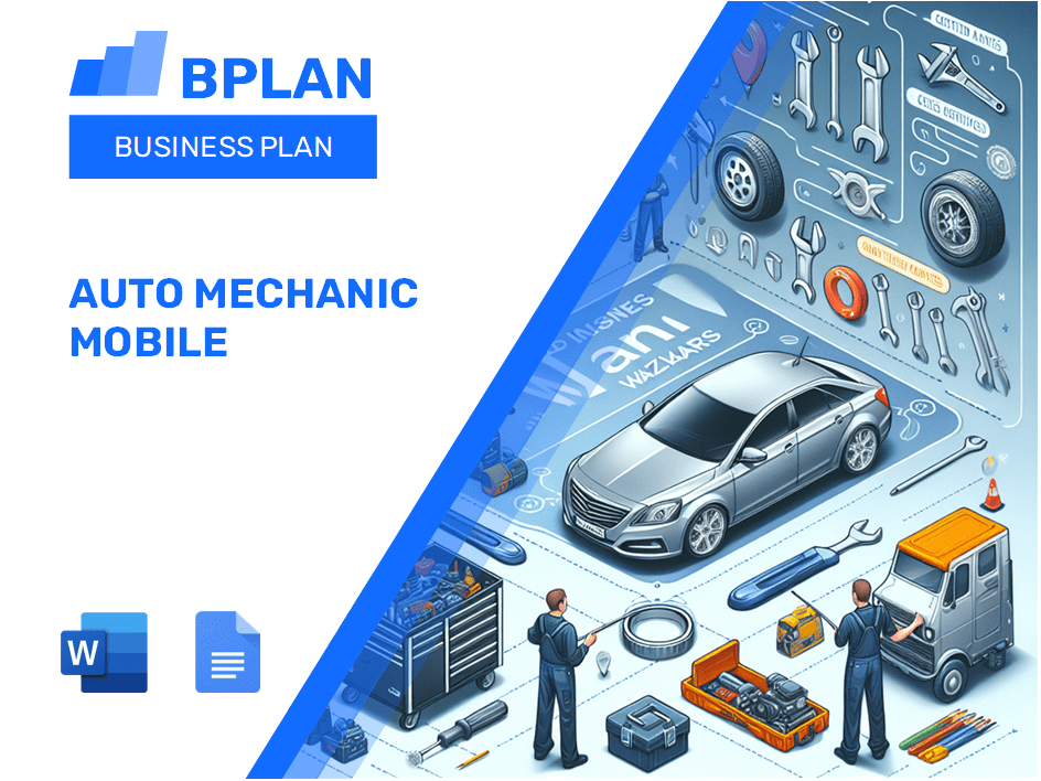 Auto Mechanic Mobile Business Plan