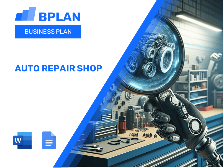 Auto Repair Shop Business Plan