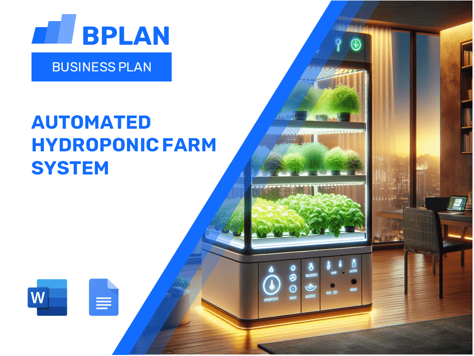 Automated Hydroponic Farm System Business Plan