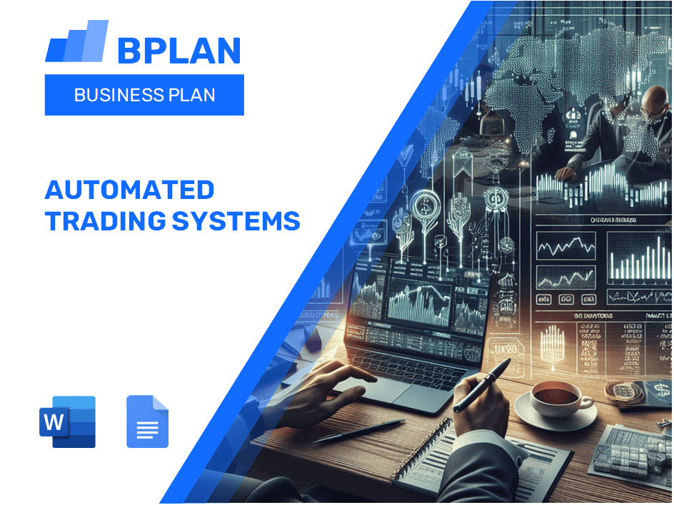 Automated Trading Systems Business Plan