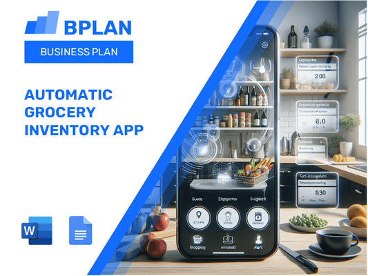 Automatic Grocery Inventory App Business Plan