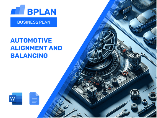 Automotive Alignment And Balancing Business Plan