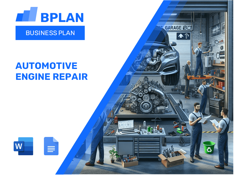 Automotive Engine Repair Business Plan