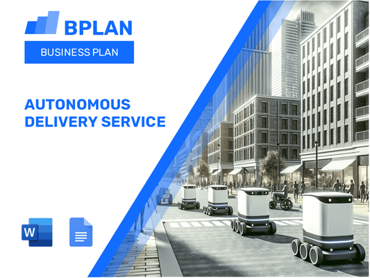 Autonomous Delivery Service Business Plan