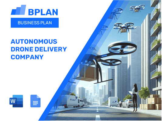 Autonomous Drone Delivery Company Business Plan