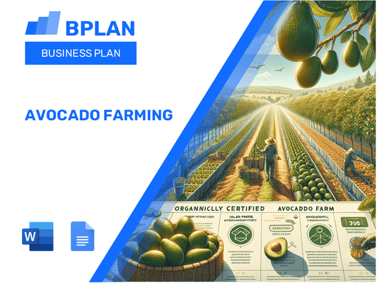 Avocado Farming Business Plan