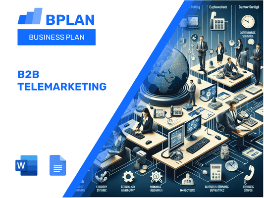 Plan d'affaires de télémarketing b2b