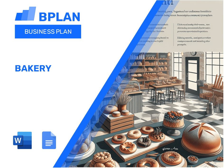 Plan d'affaires de boulangerie