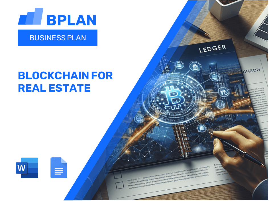 Blockchain para plano de negócios imobiliário