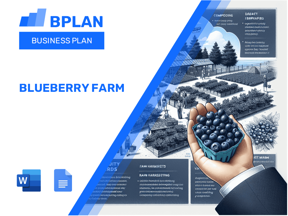 Plano de Negócios da Fazenda de Blueberry